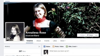 Please LIKE my Facebook Fan Page, Annaliesa Rose